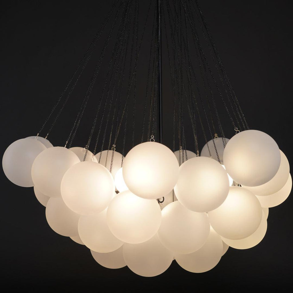 Fayne Glass Globe Pendant Light Bubble