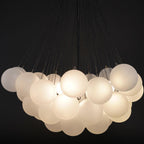 Fayne Glass Globe Pendant Light Bubble