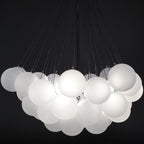 Fayne Glass Globe Pendant Light Bubble