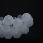 Fayne Glass Globe Pendant Light Bubble