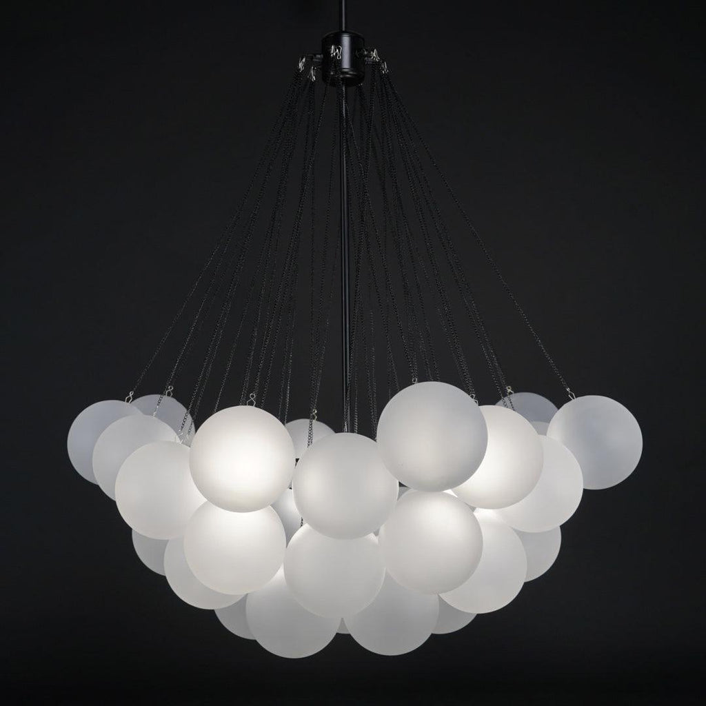 Fayne Glass Globe Pendant Light Bubble