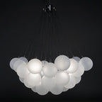 Fayne Glass Globe Pendant Light Bubble