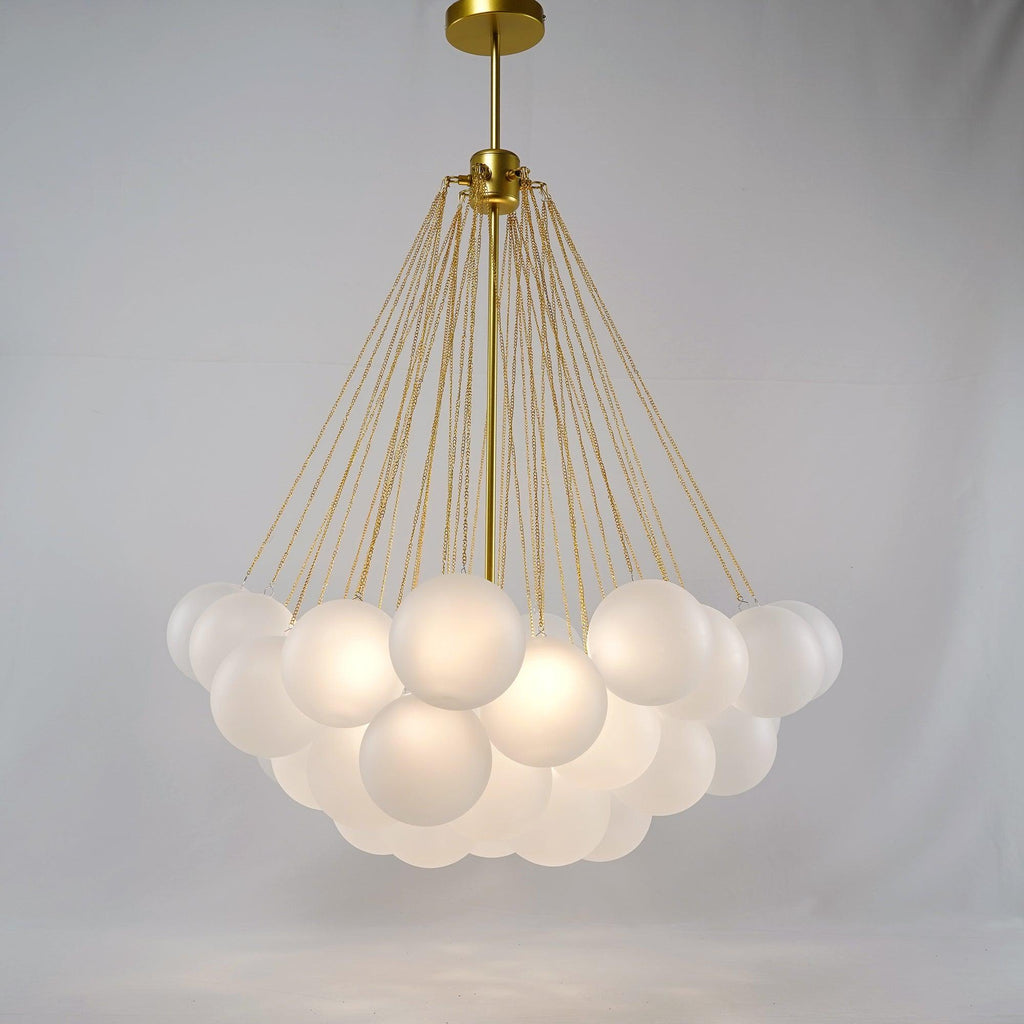 Fayne Glass Globe Pendant Light Bubble