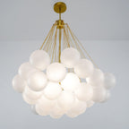 Fayne Glass Globe Pendant Light Bubble