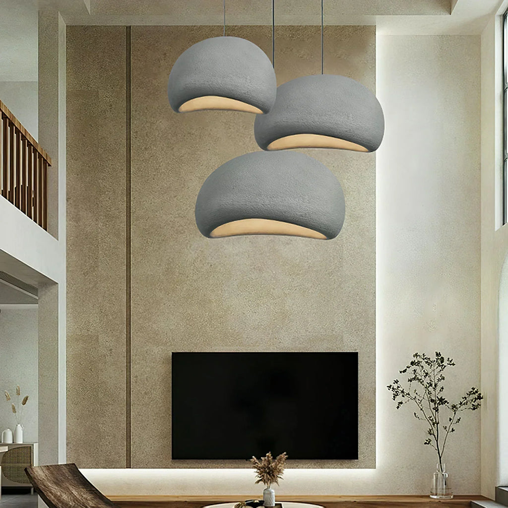 Kryo Wabi-Sabi Spherical Cloud Pendant Light