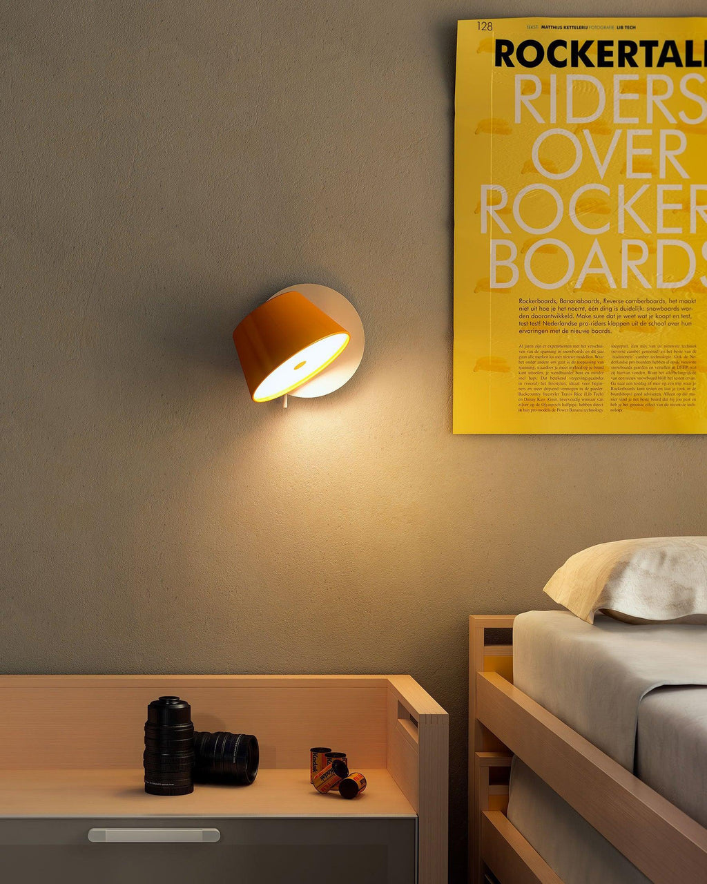Fivra Dual Shade Wall Lamp