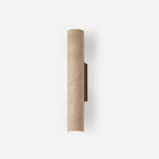 Lunaro Tall Travertine Wall Sconce