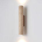 Lunaro Tall Travertine Wall Sconce