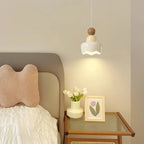 Valentina Sunny Rain Doll LED Pendant Light Cream Resin Bedroom
