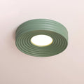 Ceiling Light Ribbed Canopy Textured Contemporary Fixture