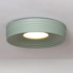 Ceiling Light Ribbed Canopy Textured Contemporary Fixture
