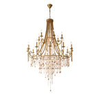Errina Postmodern Luxury Shell Crystal Chandelier
