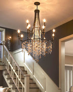 Errina Postmodern Luxury Shell Crystal Chandelier