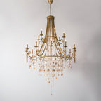 Errina Postmodern Luxury Shell Crystal Chandelier
