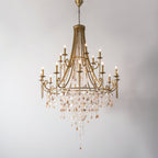 Errina Postmodern Luxury Shell Crystal Chandelier