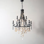Errina Postmodern Luxury Shell Crystal Chandelier