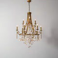 Errina Postmodern Luxury Shell Crystal Chandelier
