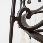 Errina Postmodern Luxury Shell Crystal Chandelier