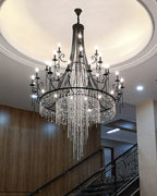 Errina Postmodern Luxury Shell Crystal Chandelier