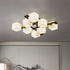 Kaelen Alabaster Ceiling Light
