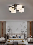 Kaelen Alabaster Ceiling Light