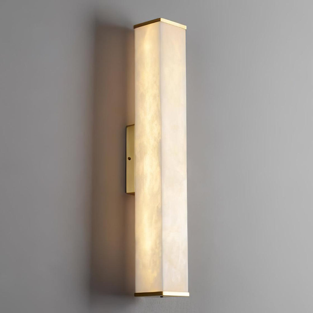 Vithaira Alabaster Linear Wall Lamp