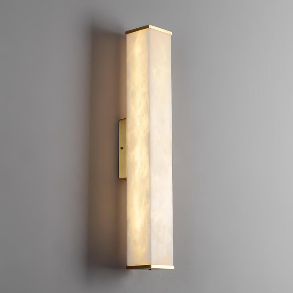 Vithaira Alabaster Linear Wall Lamp
