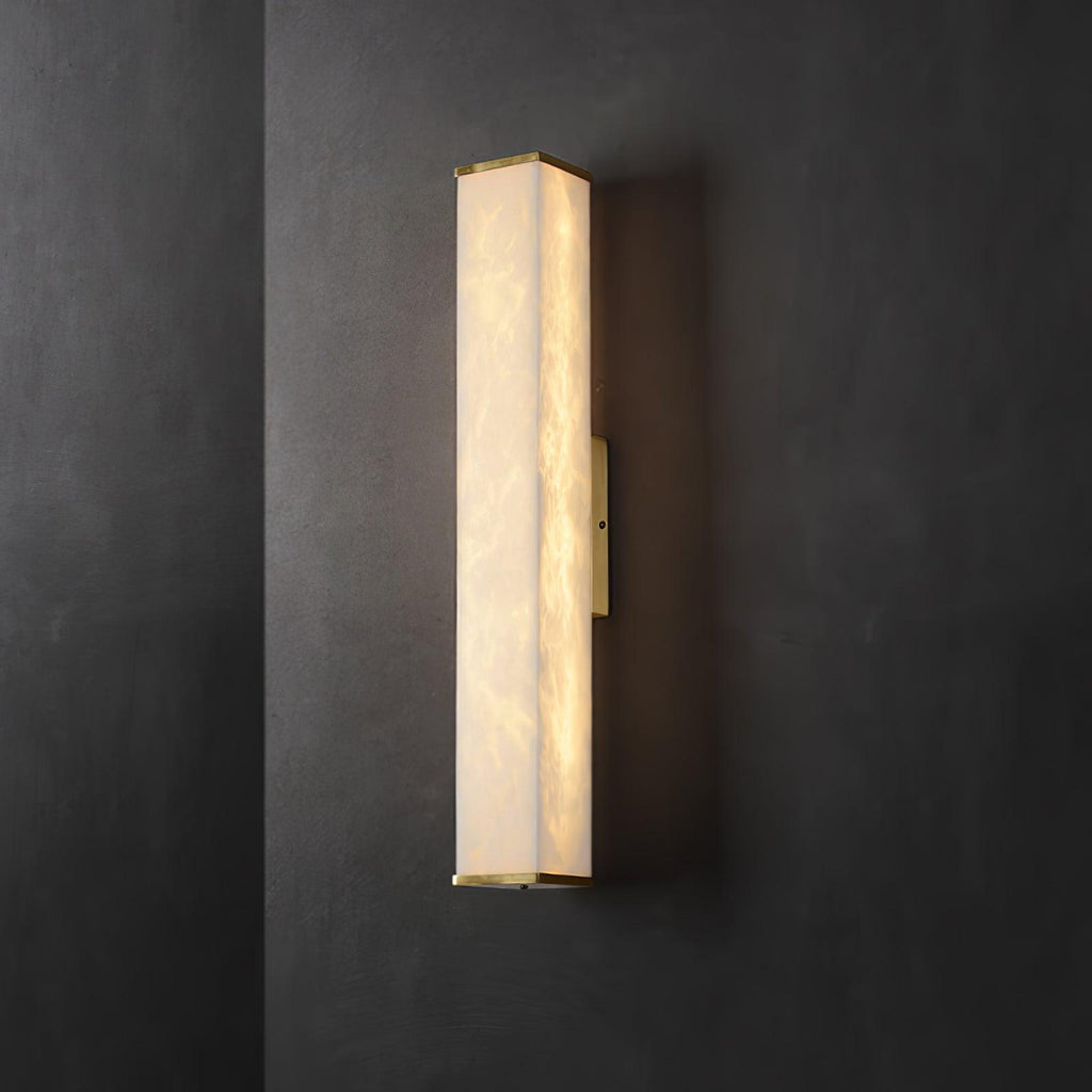 Vithaira Alabaster Linear Wall Lamp