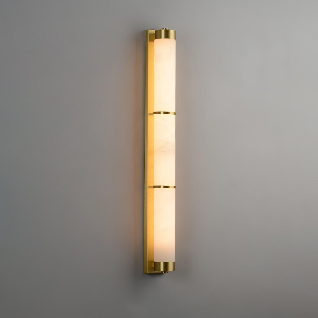 Olmirira Wall Light Minimalist in Alabaster - Kingsley Beaumont