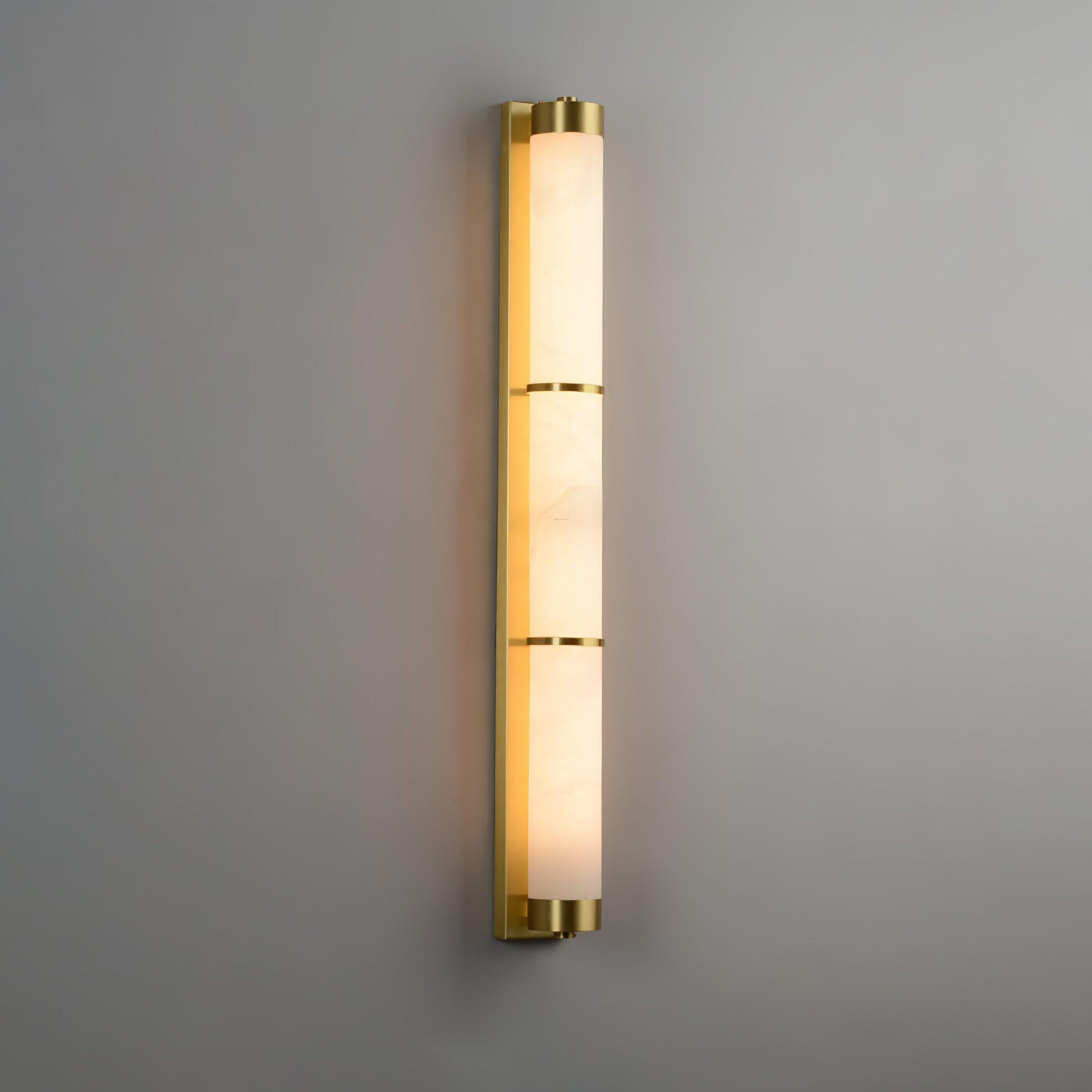 Olmirira Wall Light Minimalist in Alabaster - Kingsley Beaumont