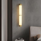 Olmirira Wall Light Minimalist in Alabaster - Kingsley Beaumont