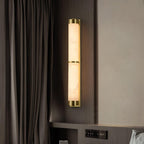 Olmirira Wall Light Minimalist in Alabaster - Kingsley Beaumont