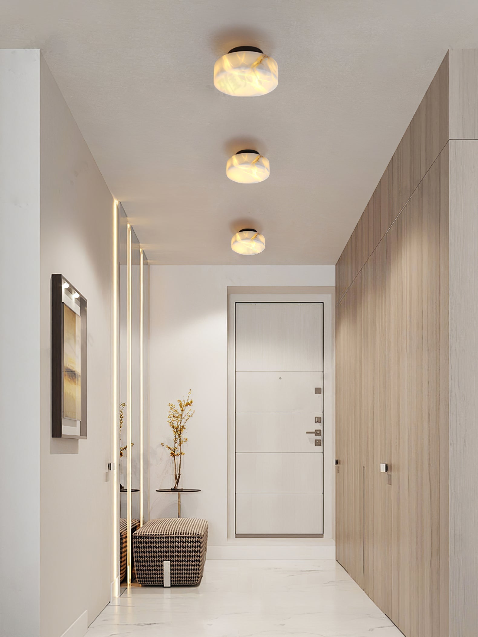Olzorira Alabaster Wall Light