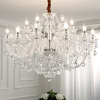 Silva Chandelier  French Crystal Living Room Dining Room