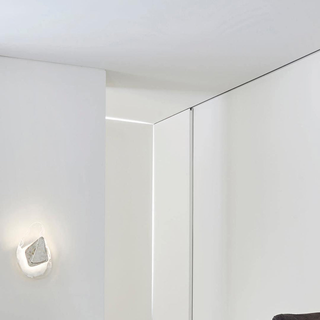 Beatrice Artistic Black Glass Wall Lamp