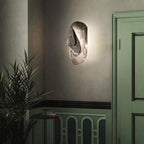 Beatrice Artistic Black Glass Wall Lamp