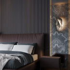 Beatrice Artistic Black Glass Wall Lamp