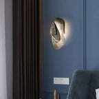 Beatrice Artistic Black Glass Wall Lamp