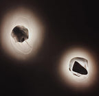 Beatrice Artistic Black Glass Wall Lamp