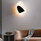 Beatrice Artistic Black Glass Wall Lamp