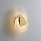 Beatrice Artistic Black Glass Wall Lamp