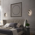 Beatrice Artistic Black Glass Wall Lamp