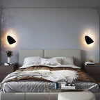 Beatrice Artistic Black Glass Wall Lamp