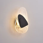 Beatrice Artistic Black Glass Wall Lamp
