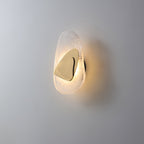 Beatrice Artistic Black Glass Wall Lamp