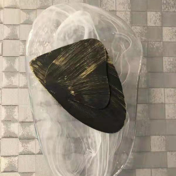 Beatrice Artistic Black Glass Wall Lamp