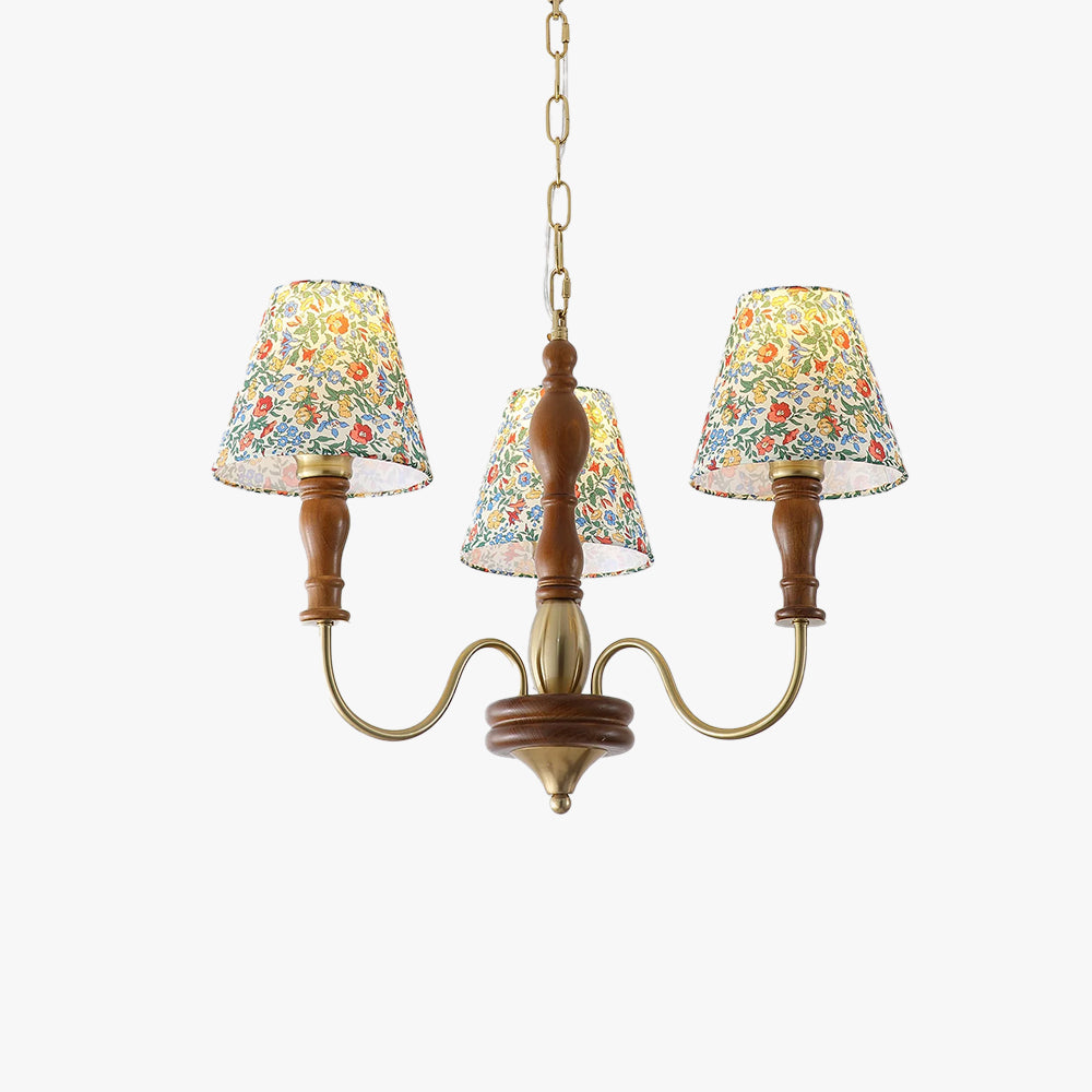 Cassian Chandelier Flower Fabric