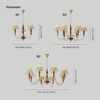Cassian Chandelier Flower Fabric