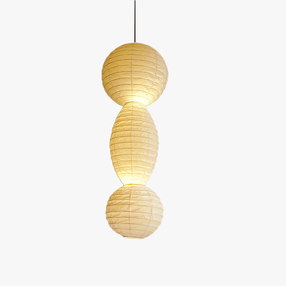 Nami Pendant Light Paper Lantern Wabi-sabi