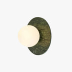 Enox Minimalist Globe Marble Wall Lamp